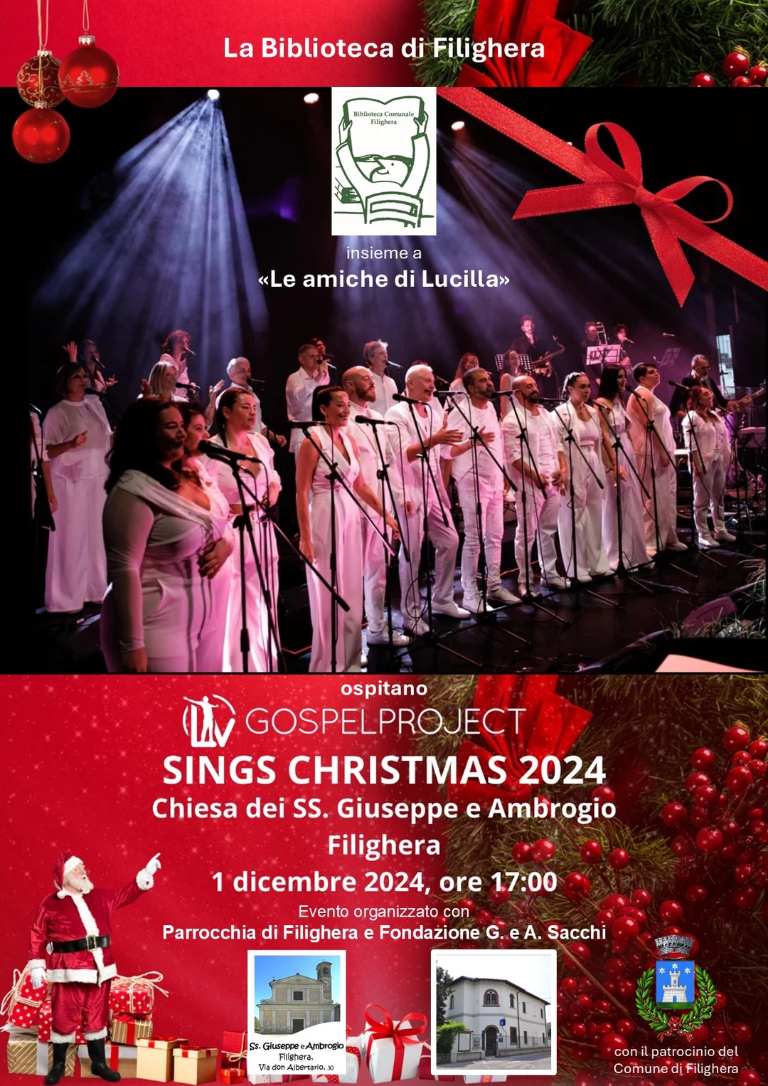 Locandina di Sings Christmas 2024 a Filighera, 1 dicembre 2024